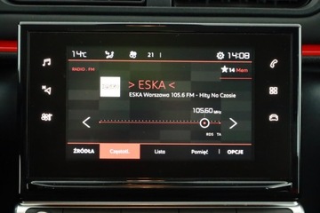 Citroen C3 III Hatchback 1.2 PureTech 82KM 2017 Citroen C3 1.2 PureTech, Salon Polska, Serwis ASO, zdjęcie 8