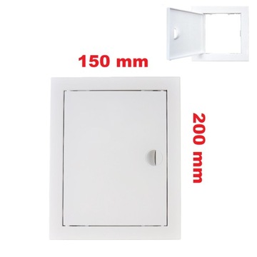 Drzwiczki Rewizyjne PLASTIKOWE 150 x 200 ABS 15x20