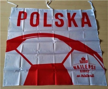Флаг TYSKIE POLAND - BEST FANS - 100 x 100 см - 30 шт.