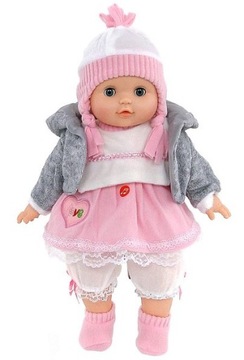 lalka BABY bobas BORN mówi ŚPIEWA prezent nr9