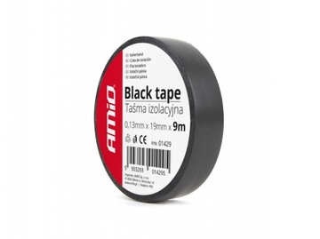 GRATISY# Taśma izolacyjna PCV/PVC Amio 19 mm x 9 m