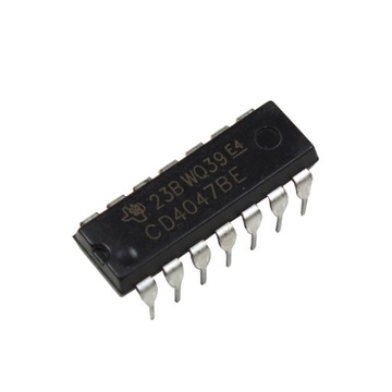 CD4047 DIP14 multiwibrator monostabilny astabilny CD4047BE