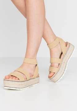 TATA ITALIA DAMSKIE ESPADRYLE PLATFORMA 40 1FLS