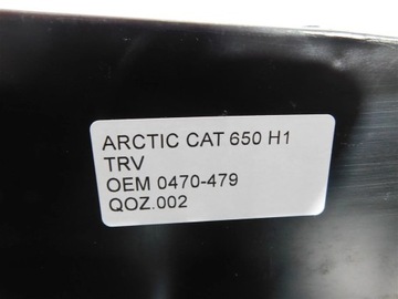 OSŁONA ZBIORNIKA ARCTIC CAT 650 H1 TRV OEM 0470-479