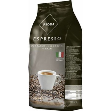 Kawa ziarnista Espresso Rioba Silver 1kg