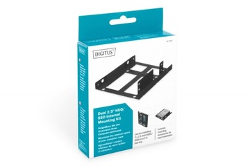 Монтажная рамка/переходник SSD/HDD 2x 2,5