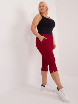 SPODNIE materiałowe RYBACZKI damskie PLUS SIZE