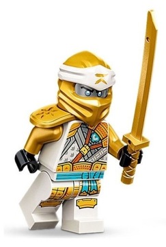 LEGO Ninjago Crystallized figurka Złoty Zane