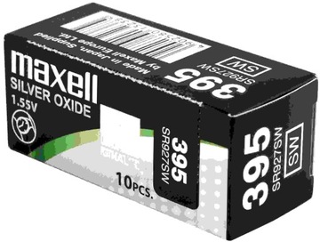 10x BATERIA SREBROWA MAXELL SR 927 SW 395 SR57