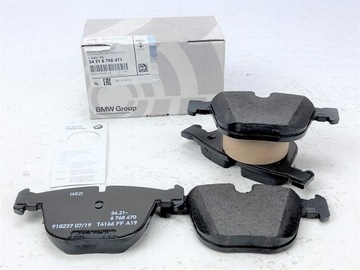 Bmw X5 E70 F15 X6 E71 E72 Klocki Hamulcowe Tył OE
