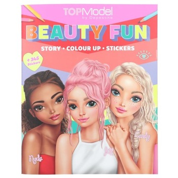TOP MODEL ALBUM DO KOLOROWANIA BEAUTY FUN 13137