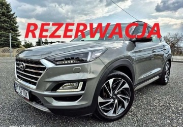 Hyundai Tucson III SUV Facelifting 2.0 CRDi 185KM 2019 Hyundai Tucson 4WD 185KM Navi Panorama Skory FULL LED Kamery 360 HAK EL.Fo