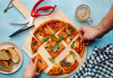 Ножницы для пиццы Dreamfarm Scizza, красные