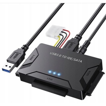 Адаптер USB 3.0 SATA IDE 2,5 3,5 для подключения жесткого диска