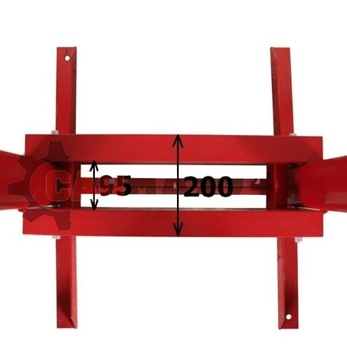 ГИДРАВЛИЧЕСКИЙ ПРЕСС 20Т + ПЛАСТИНЫ С ВЫРЕЗАМИ - БОЛЬШИЕ - ПРОЧНЫЕ