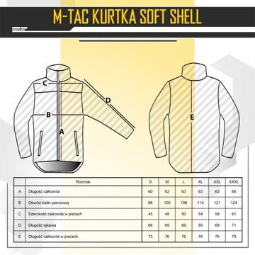 M-Tac Kurtka Soft Shell Tan M