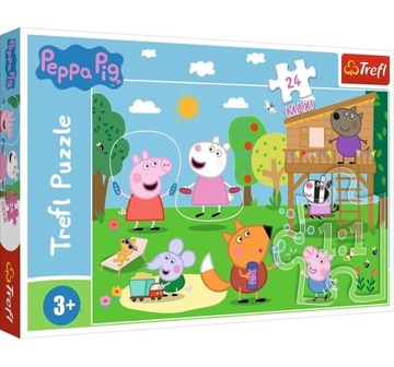 PUZZLE 24 MAXI ZABAWA NA POLANIE TREFL
