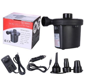 POMPKA ELEKTRYCZNA DO MATERACA BASENU 230V 12V 24V
