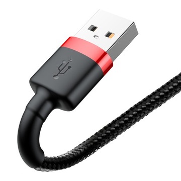 USB-КАБЕЛЬ BASEUS STRONG ДЛЯ LIGHTNING IPHONE IPAD ПЛЕТЕННЫЙ КАБЕЛЬ 2.4A 50см