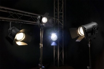 Reflektor ZOOM LED COB BIAŁY 100W BEAMZ KONCERTOWY