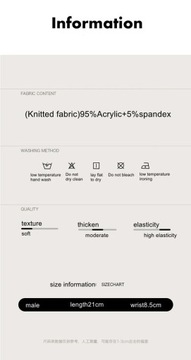 Winter Knitted Work Gloves Winter Bike Gloves Touch Screen Gloves for