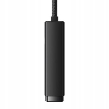 Сетевой адаптер Baseus Lite Series USB-C — RJ45, 100 Мбит/с (черный)