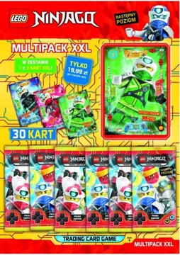 Lego Ninjago multipack 5 xxl Następny poziom karty zielony