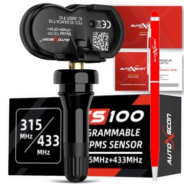 Датчик TPMS 315+433 МГц УНИВЕРСАЛЬНЫЙ РЕЗИНОВЫЙ ВИНТ