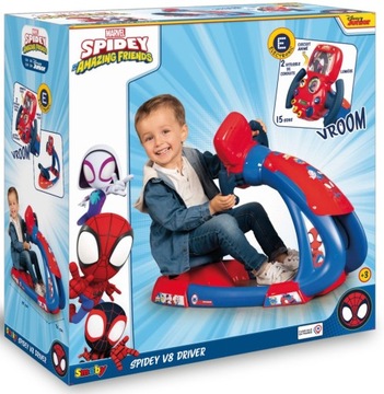 Smoby Симулятор вождения Spidey Saint/Sound Spiderman