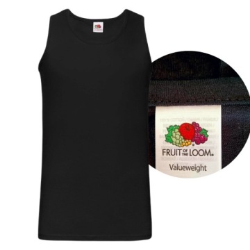 TANK TOP KOSZULKA NA RAMIĄCZKACH MĘSKA Czarny 4XL
