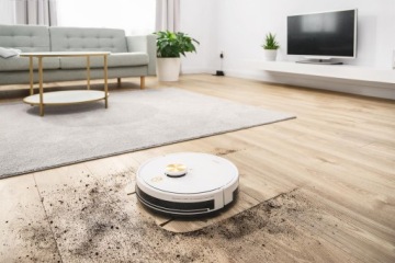 Робот-уборщик + швабра Sencor SRV9150WH UVC 120 мин.