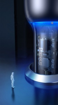 МОЩНОЕ АВТОМОБИЛЬНОЕ ЗАРЯДНОЕ УСТРОЙСТВО BASEUS БЫСТРАЯ ЗАРЯДКА USB USB-C 5A 65W 24V