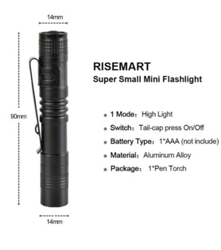 Светодиодный тактический фонарик CREE Q5 ПОИСК НОВОГО XPE