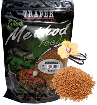 Pellet 2mm Traper do Metody Feeder Wanilia 500g Wrocław