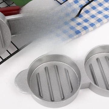 Пресс для гамбургеров своими руками, котлеты для домашнего использования, ножницы для мяса, круглый деревянный торт