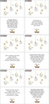 Корпоративные рождественские открытки с ЛОГОТИПОМ + КОНВЕРТ GB 20 шт.