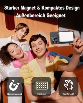 YAGOPAL MAGNETIC WIRELESS POWERBANK БЕЛЫЙ 10000 мАч