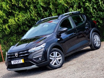 Dacia Sandero III Hatchback 5d 1.0 TCe 90KM 2021 Dacia Sandero Stepway bardzo ladna, jak nowa, GWARANCJA BenzynaLPG
