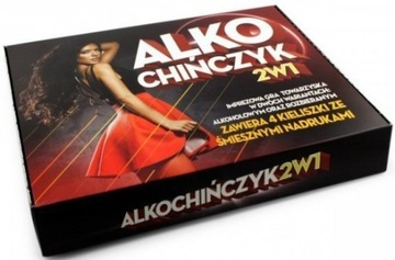GRA IMPREZOWA ALKO-CHIŃCZYK 2w1 + 4 KIELISZKI