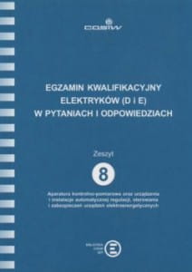 Egzamin kwalifikacyjny SEP (D i E) zeszyt-8 pytani