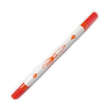 SQUIDSTER MARKER | CZERWONY | Marker do rysowania wzorów |Podwójna końcówka