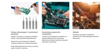 Паяльник SET мультиметр 60Вт 21в1