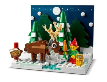 LEGO 40484 ЗАДНИЙ ДВОР САНТЫ