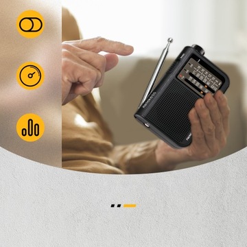 Retekess V117 Портативное мини-радио FM AM SW