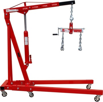 ŻURAW WARSZTATOWY 2T + BALANCER NAJSZYBSZY 2xPOMPA