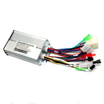 Kontroler sterownik e-roweru 36-48V 350W 18A silnika bezszczotkowego BLDC