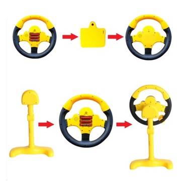 Многофункциональный руль. Притворись, что едешь.