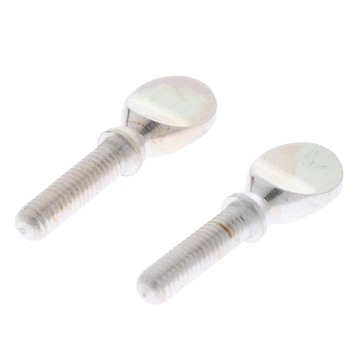 2 зажимных винта для грифа саксофона, зажимной винт для деревянных духовых инструментов, серебристый