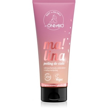 ONLYBIO BODY IN BALANCE PEELING DO CIAŁA MALINA