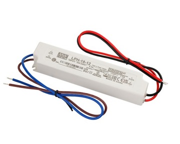 Zasilacz do taśm LED MEAN WELL LPH 24V 18W IP67 LPH-18-24